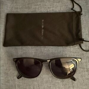 Barton Perreira Hakan Black Pewter Sunglasses Frames